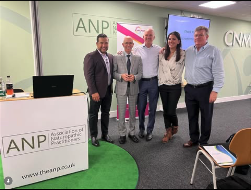 Dr. Mark Tager with fellow healthcare professionals